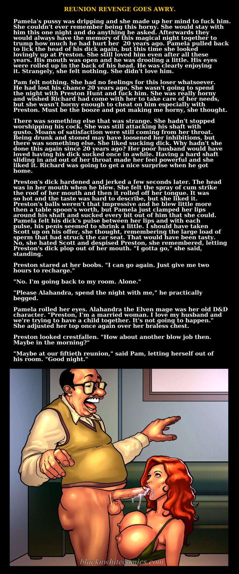 [BlackNWhite (Yair)] Reunion Revenge Goes Awry
