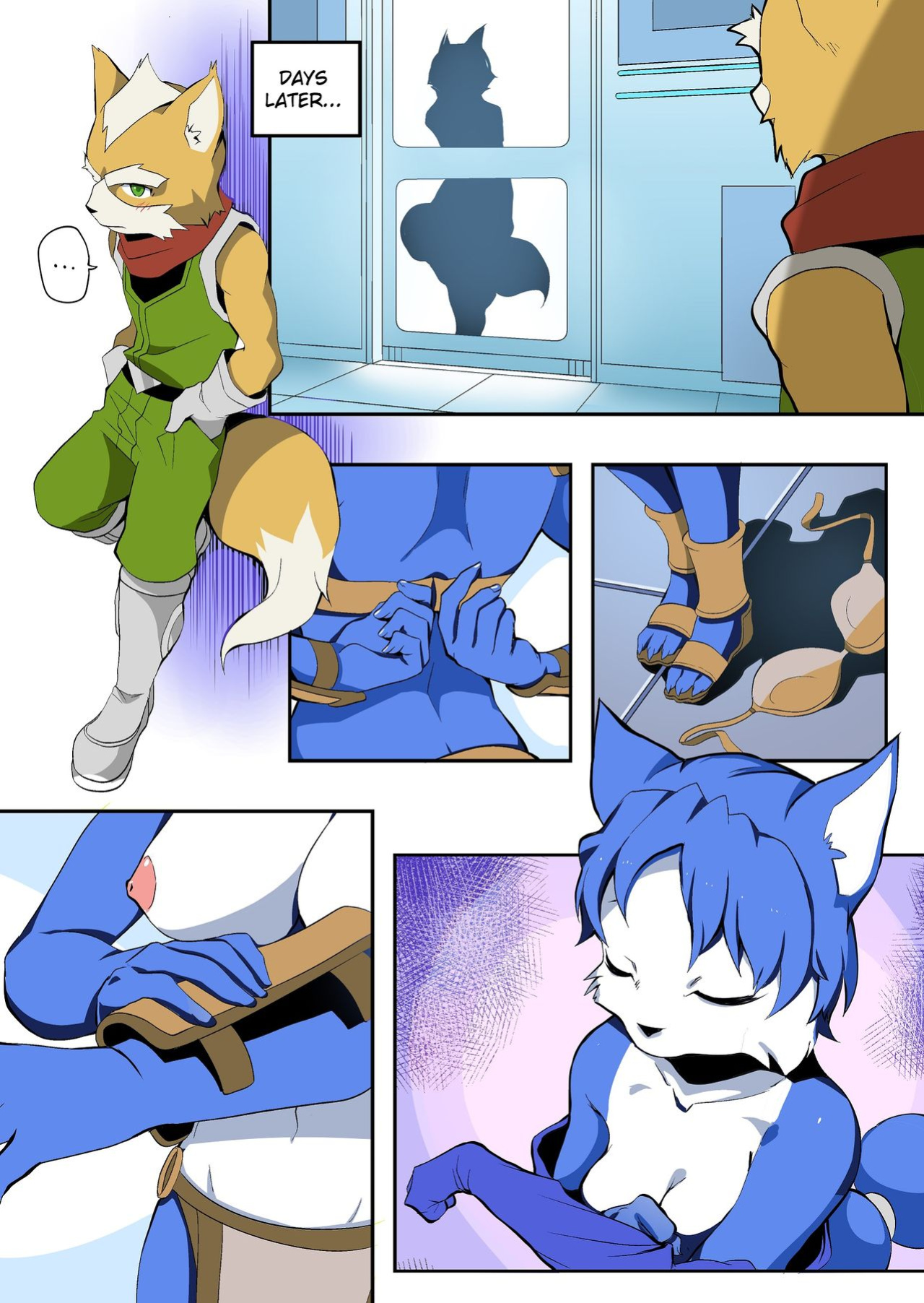[Eudetenis] Krystal and Fox (Star Fox)