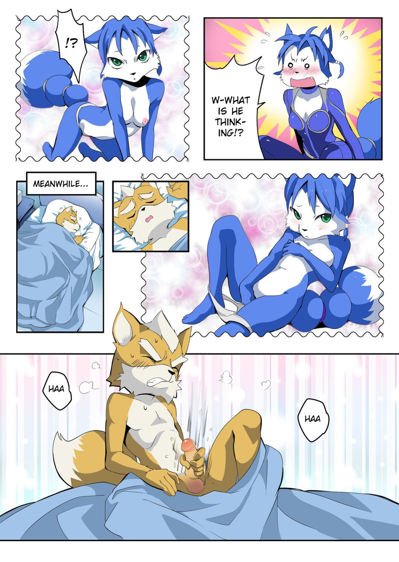 [Eudetenis] Krystal and Fox (Star Fox)