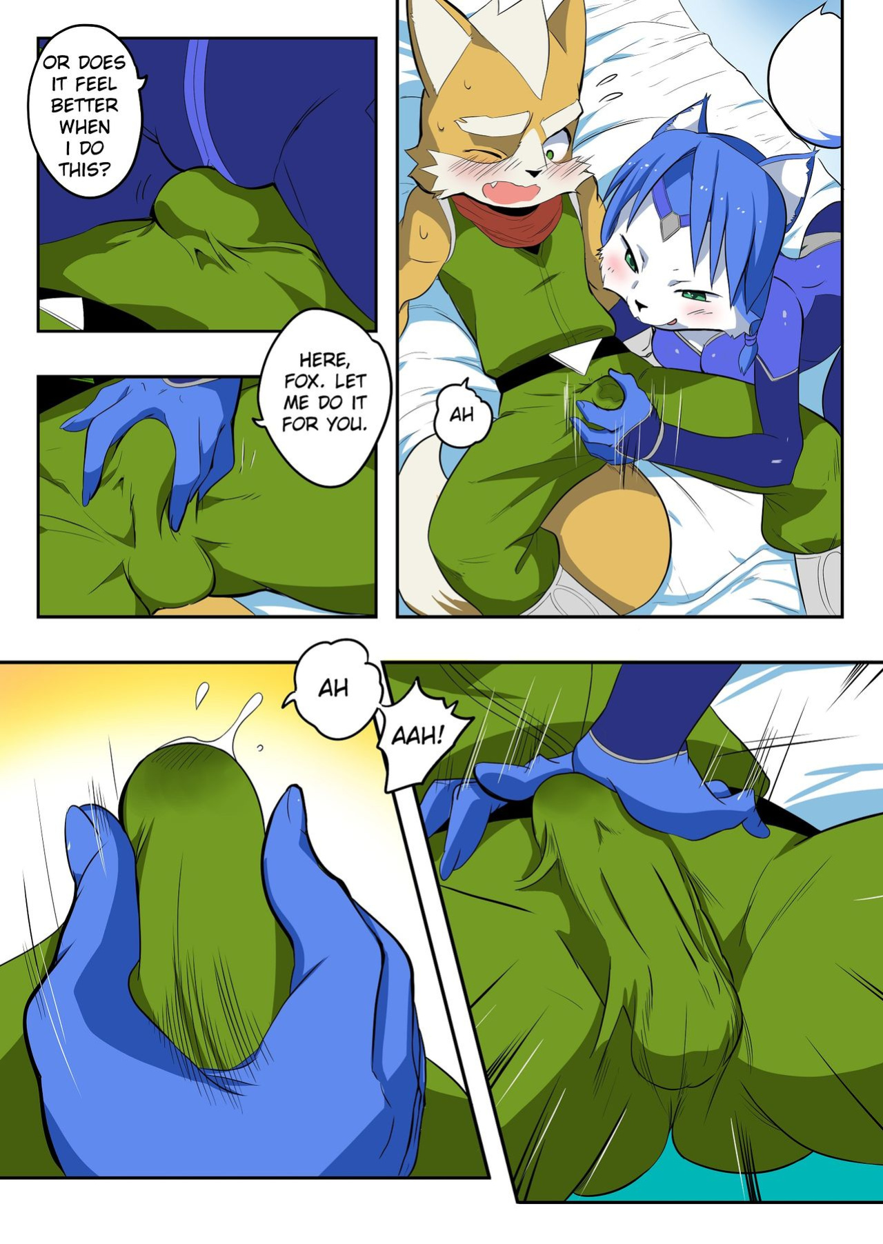 [Eudetenis] Krystal and Fox (Star Fox)