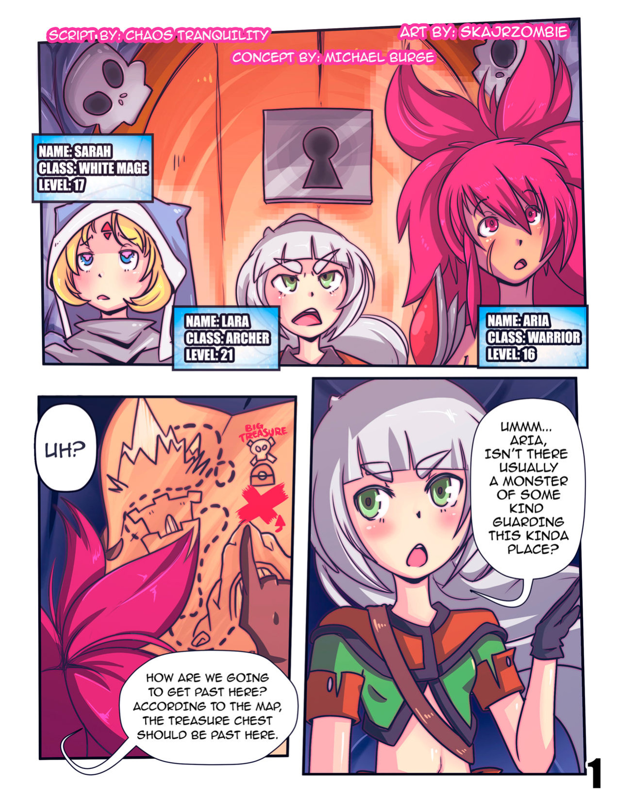 Treasure Hunters and the Ring of Arousal (Skajrzombie)