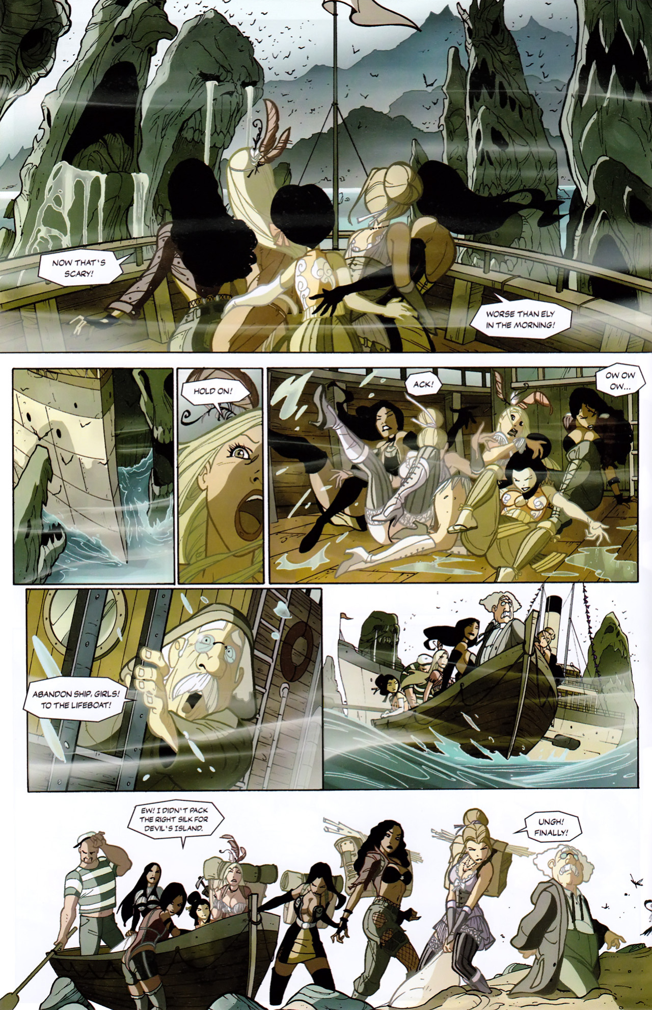 [gg studio (Giuliano Monni, Vincenzo Cucca)] Route des Maisons Rouges - 03 - The Route Of All Evil