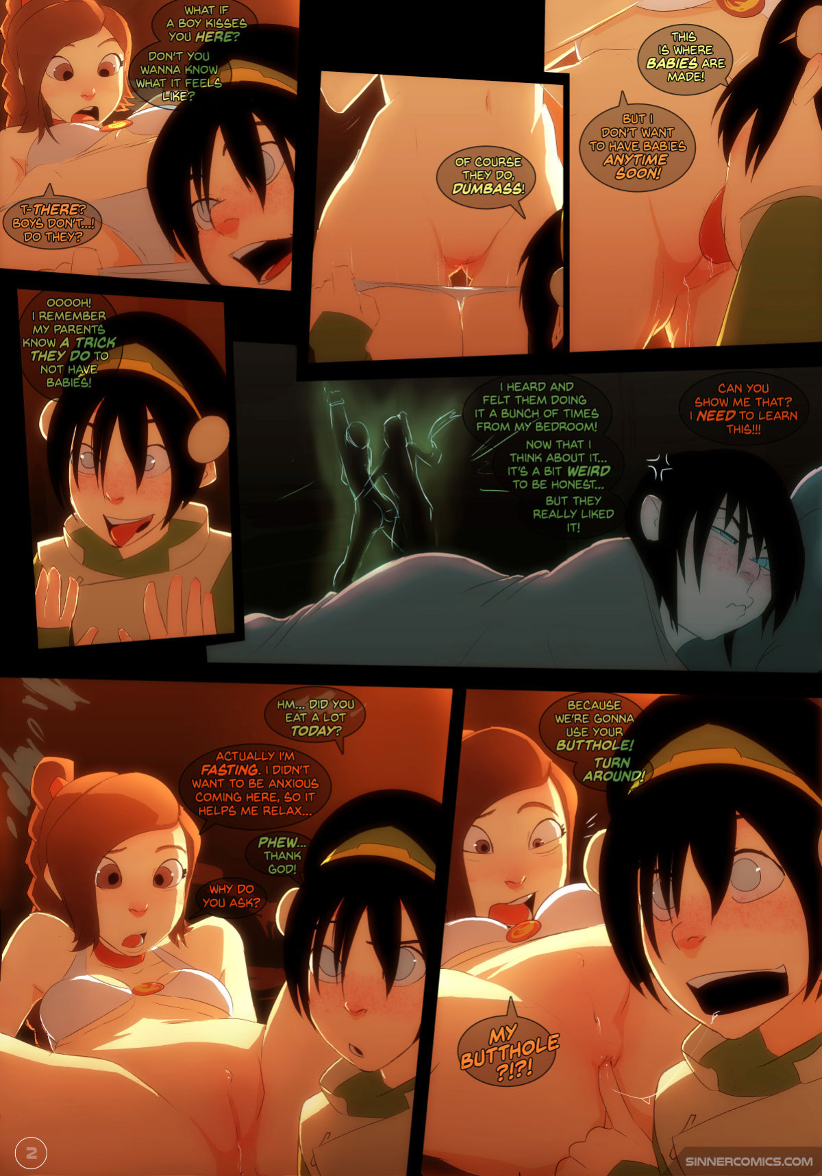 [Sillygirl] Toph vs. Ty Lee (Avatar The Last Airbender)