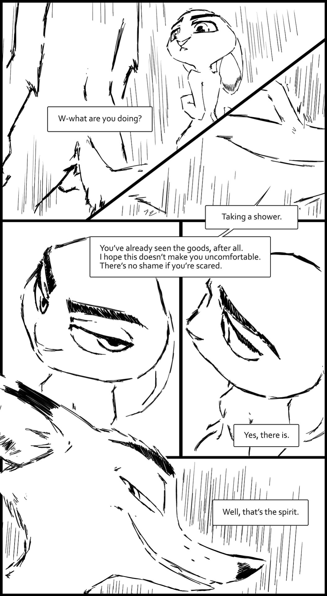 [TheWyvernsWeaver] Wilde Academy - Chapter 1 - Fox On A Hot Showered Bun (Zootopia)