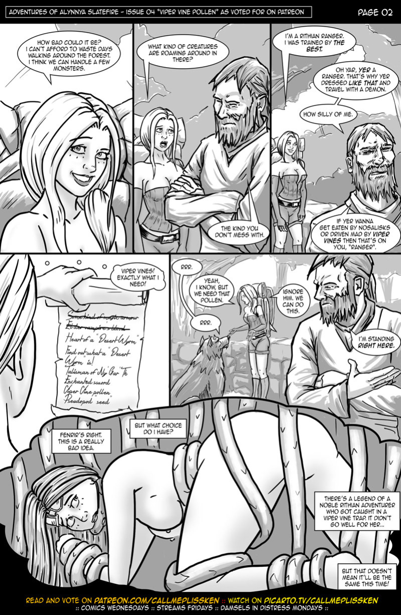 [CallMePlisskin] Adventures of Alynnya Slatefire - Issue 04 - COMPLETE