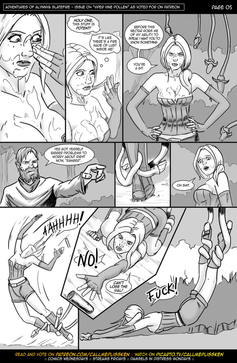 [CallMePlisskin] Adventures of Alynnya Slatefire - Issue 04 - COMPLETE