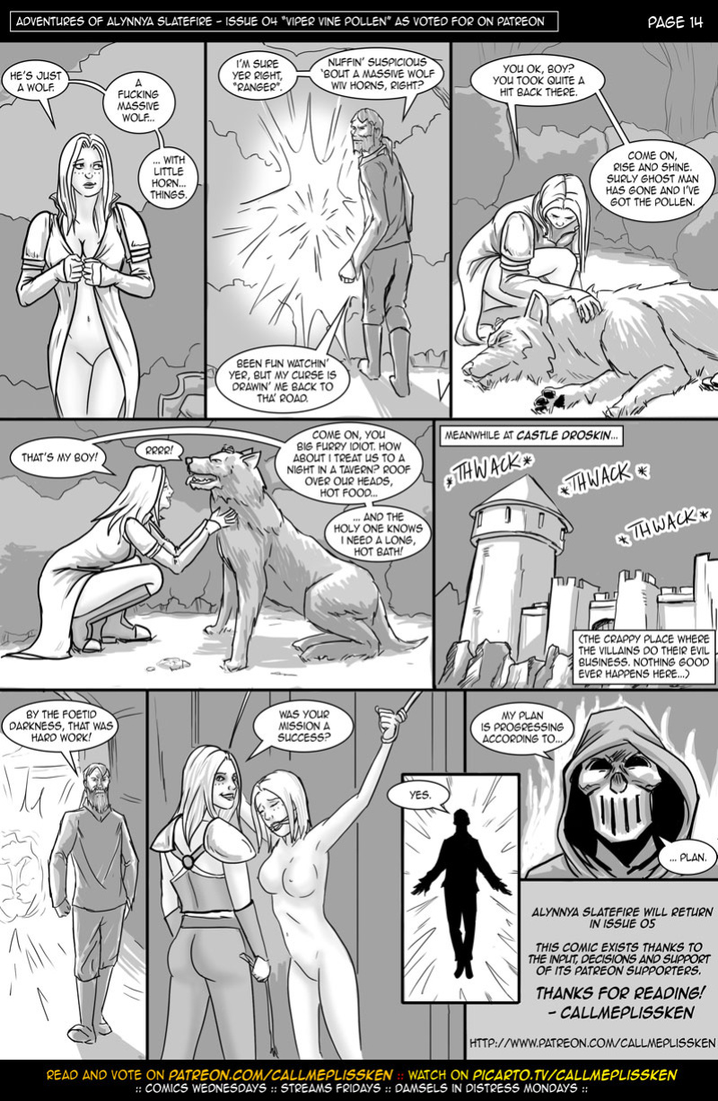 [CallMePlisskin] Adventures of Alynnya Slatefire - Issue 04 - COMPLETE
