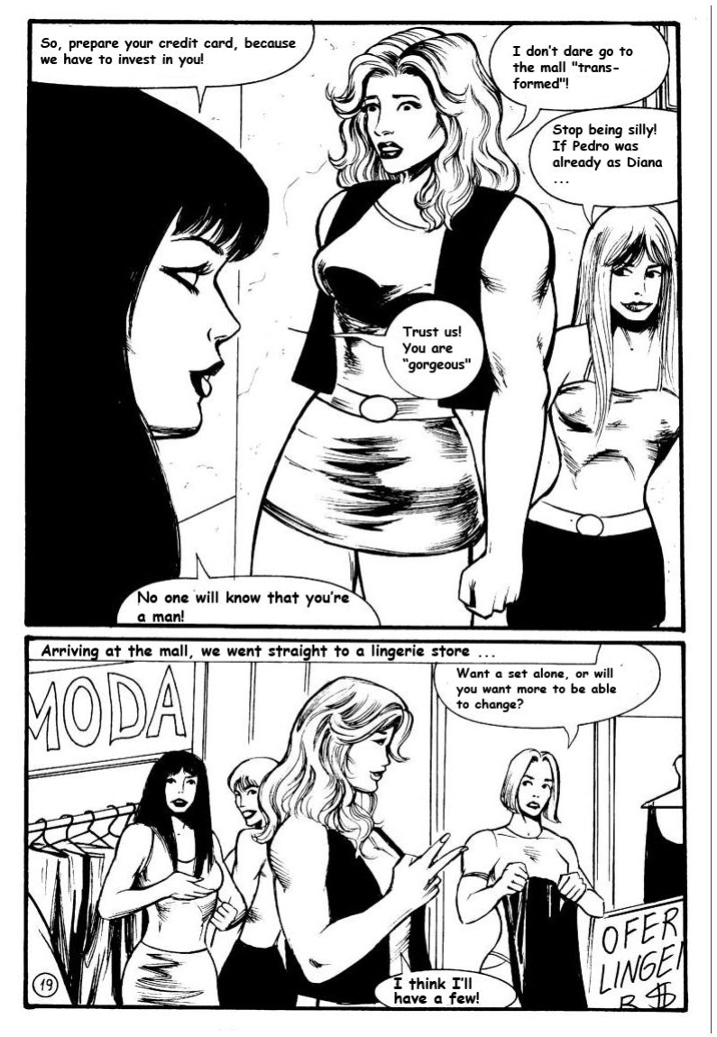 Contos T #03 - Diana & Gina Forever! [Avix]