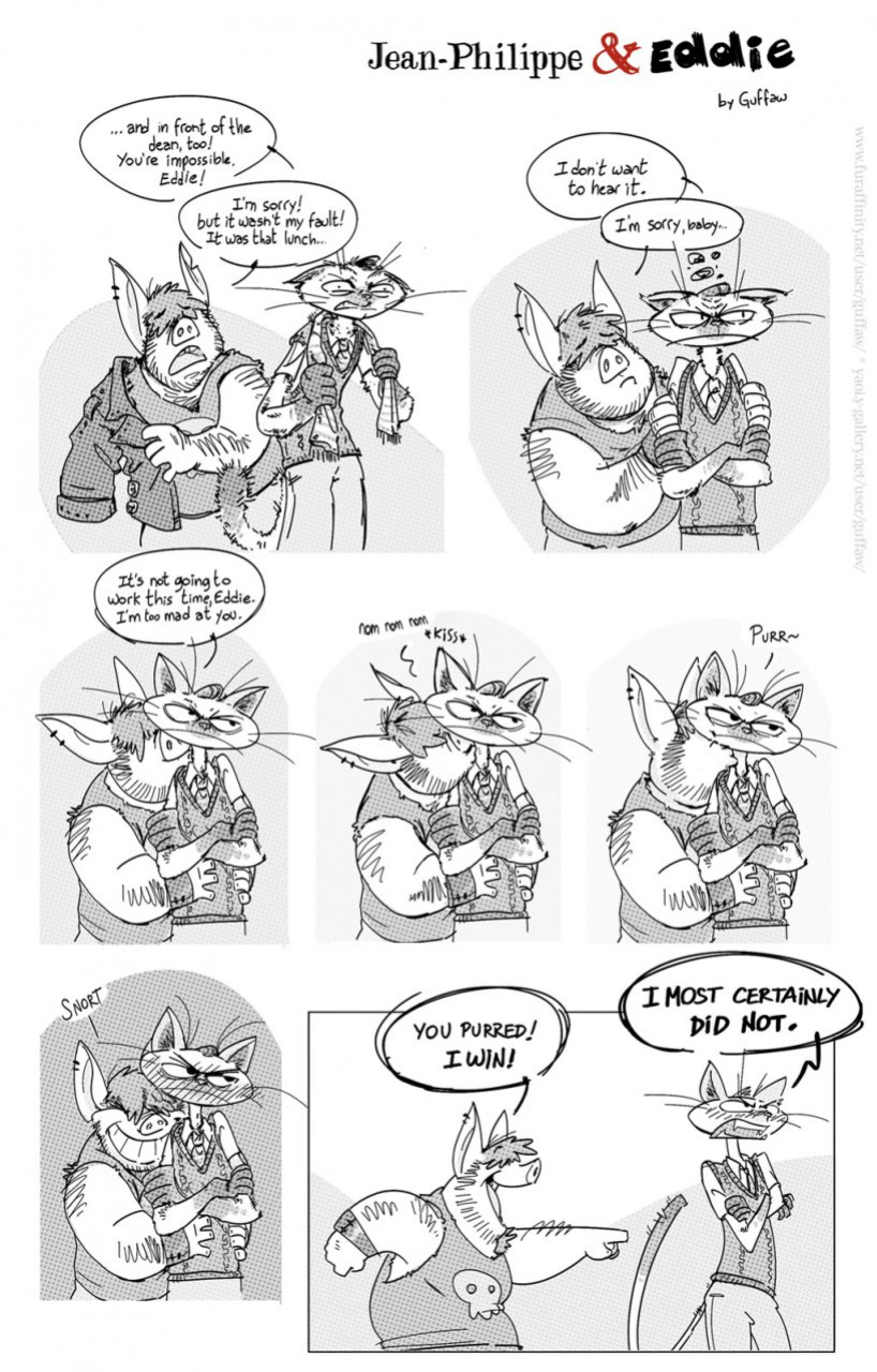 [Guffaw] Jean-Philippe and Eddie