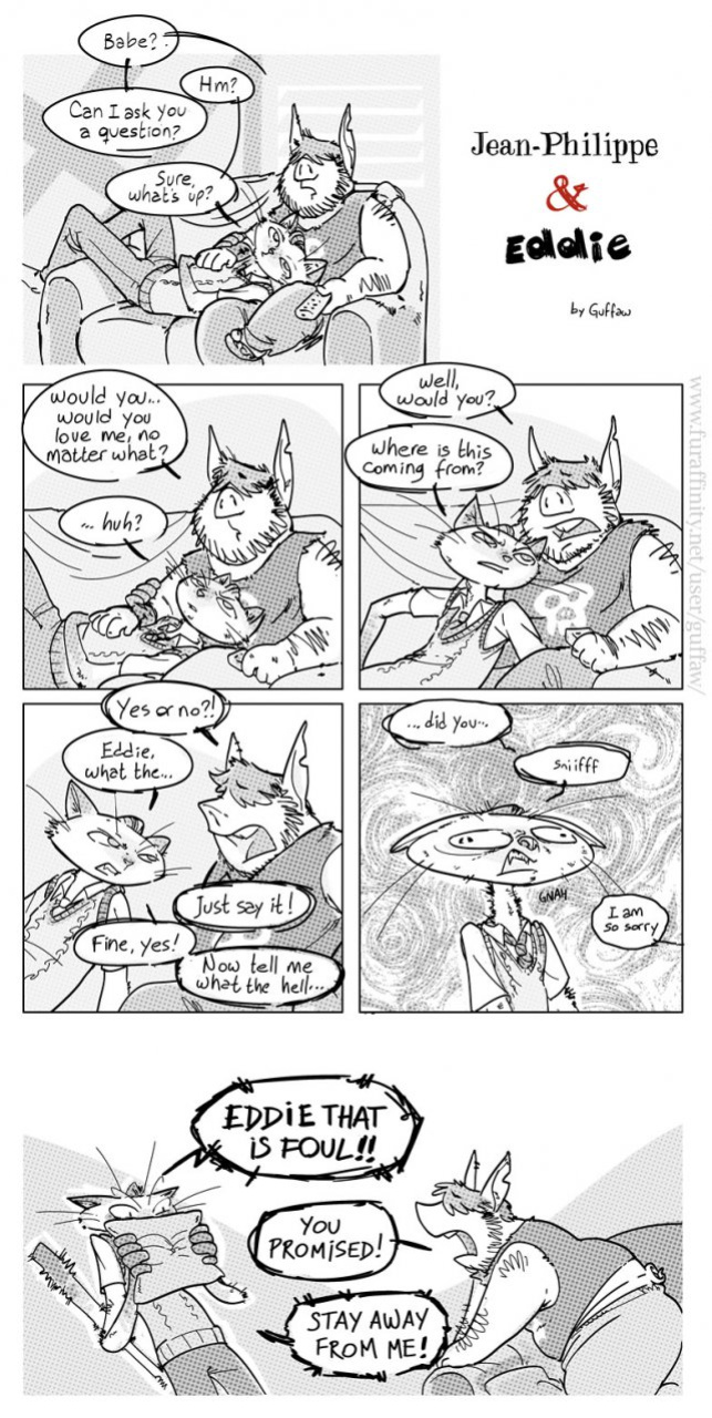 [Guffaw] Jean-Philippe and Eddie
