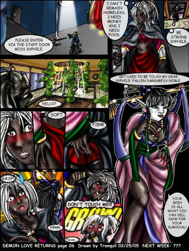 [Drowtales.com - Daydream 2] Chapter 3. Demon Love return