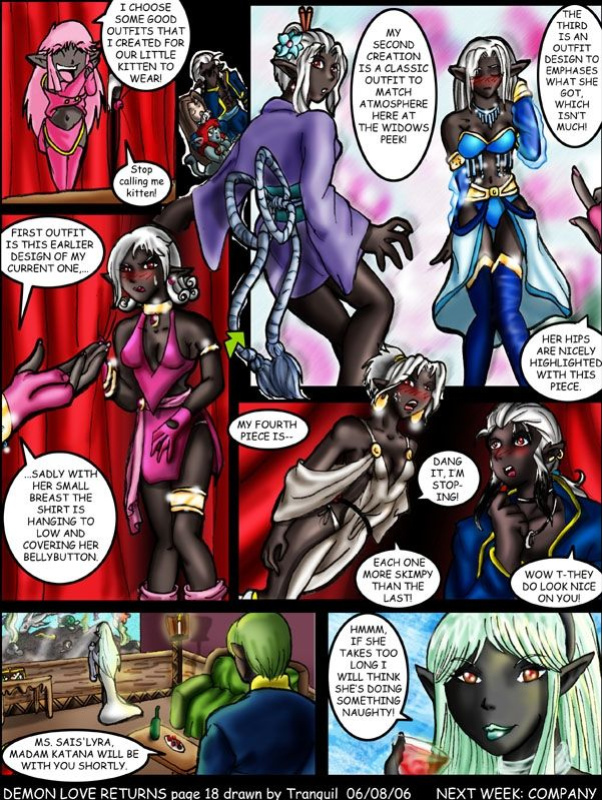 [Drowtales.com - Daydream 2] Chapter 3. Demon Love return