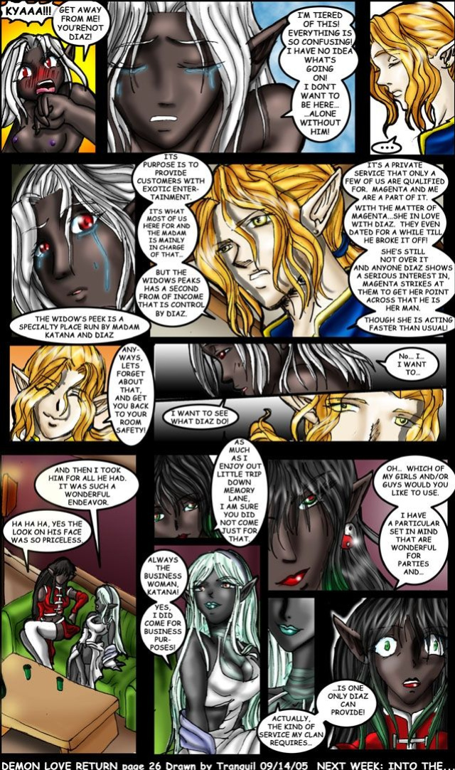 [Drowtales.com - Daydream 2] Chapter 3. Demon Love return
