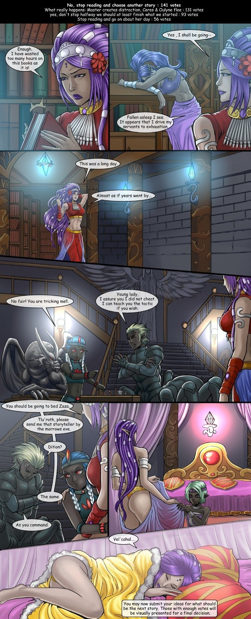 [Drowtales.com - Daydream 2] Chapter 9. Master's domain