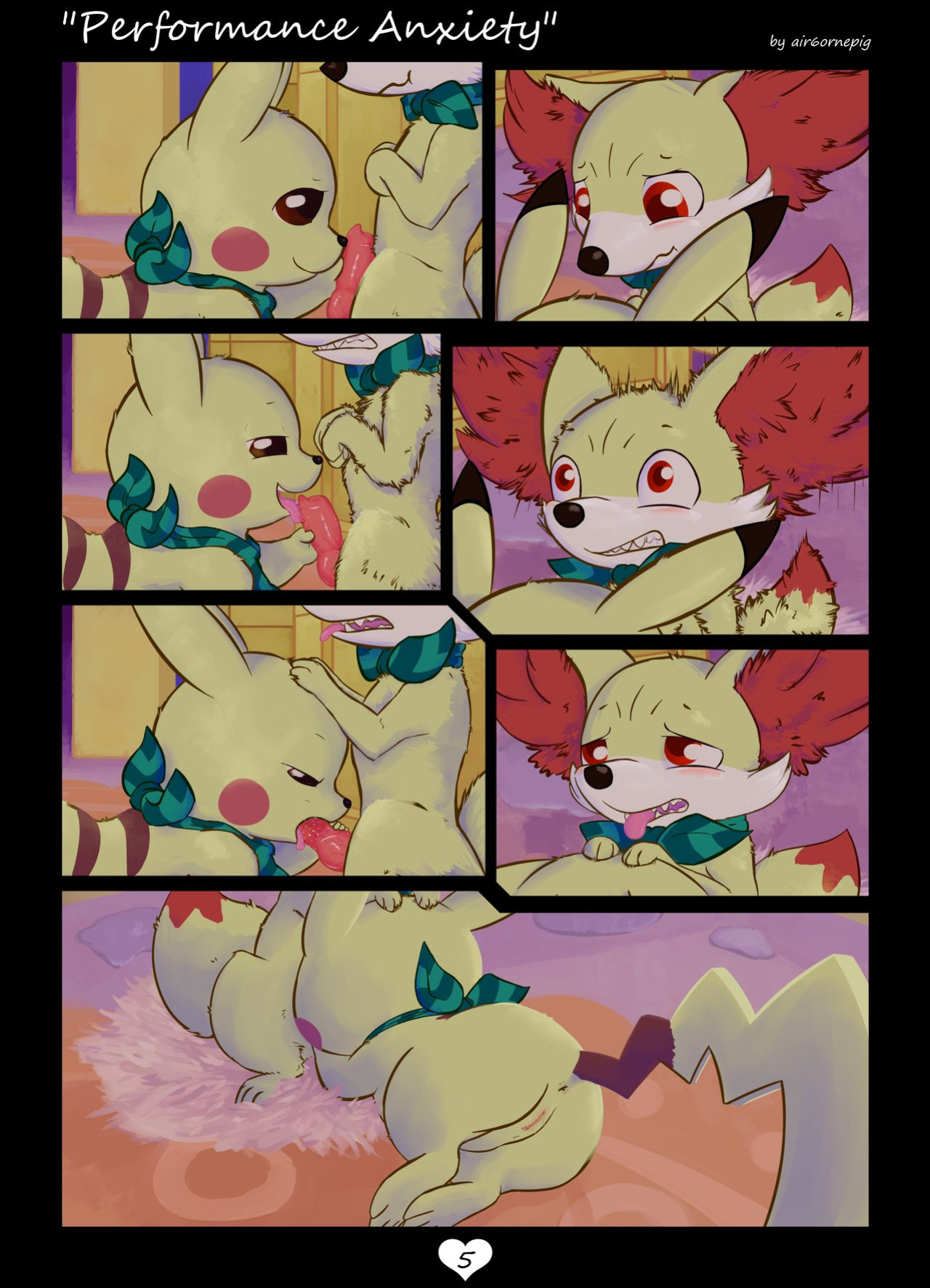 [air6ornepig] Performance Anxiety
