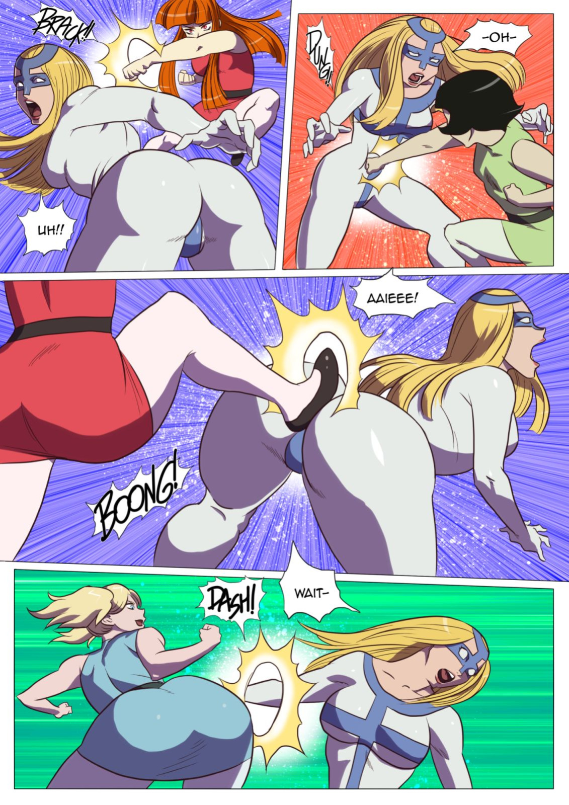 [Sats-VanBrand] Badass Powerpuff Girls vs Femme Fatale