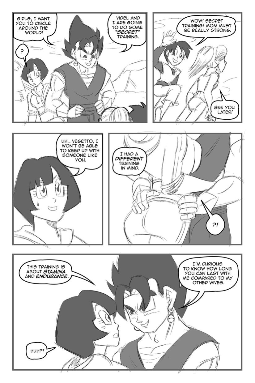 [Funsexydragonball] Vegetto's Secret Training (Dragon Ball Z)