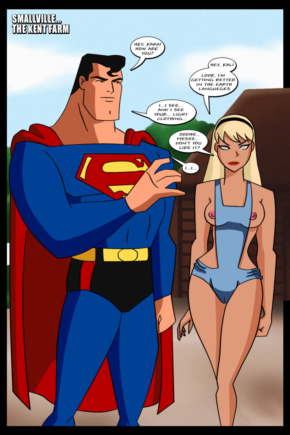 [hent] Supergirl Adventures Ch. 2 - Horny Little Girl (Superman)
