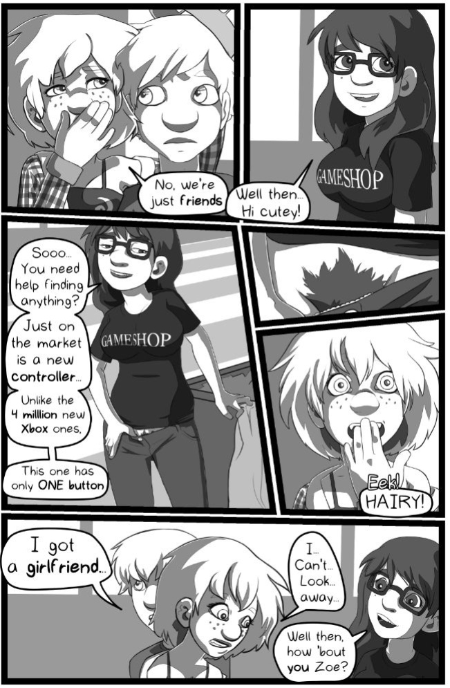 Zoe the Vampire weekly webcomic