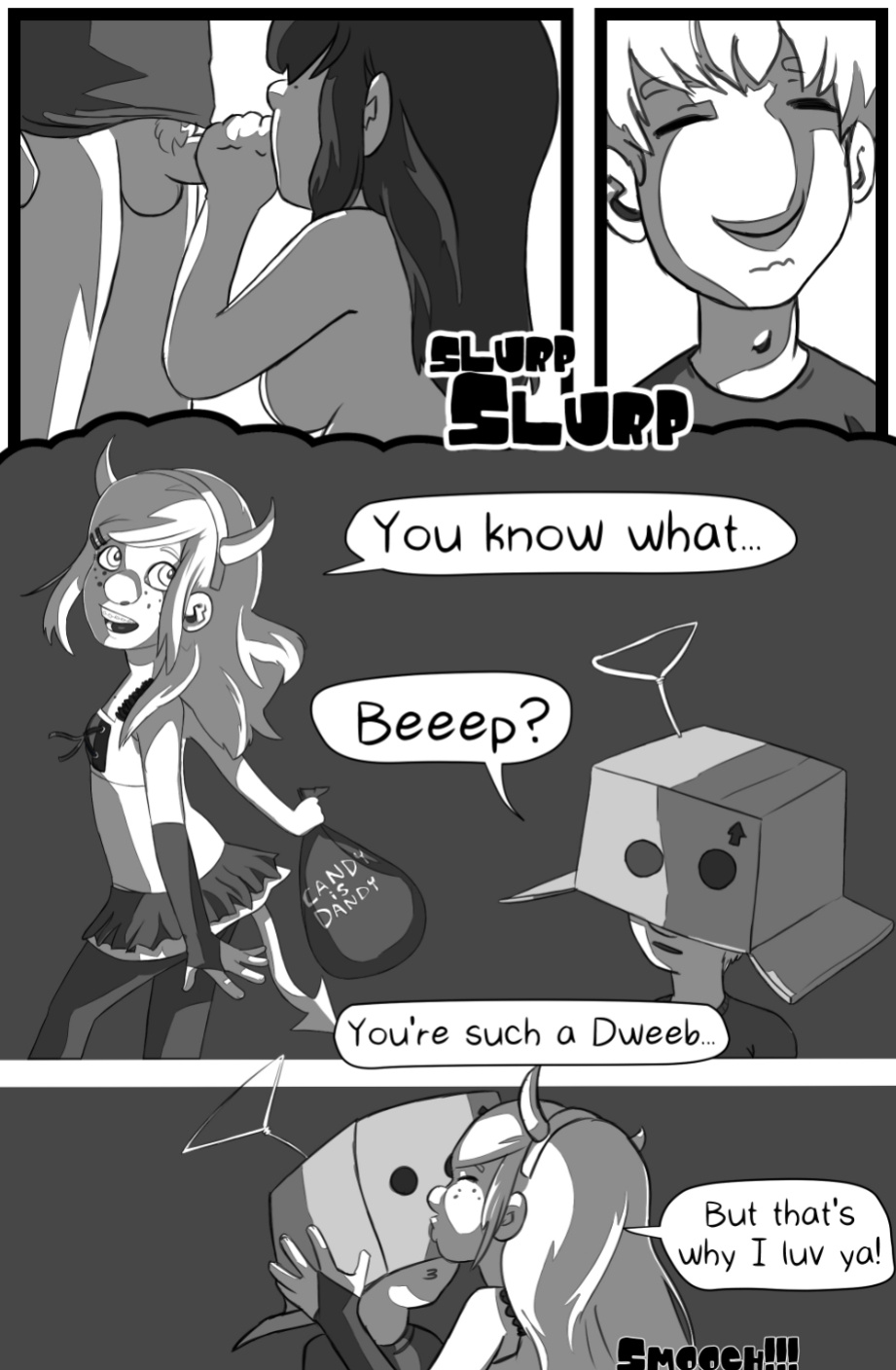 Zoe the Vampire weekly webcomic