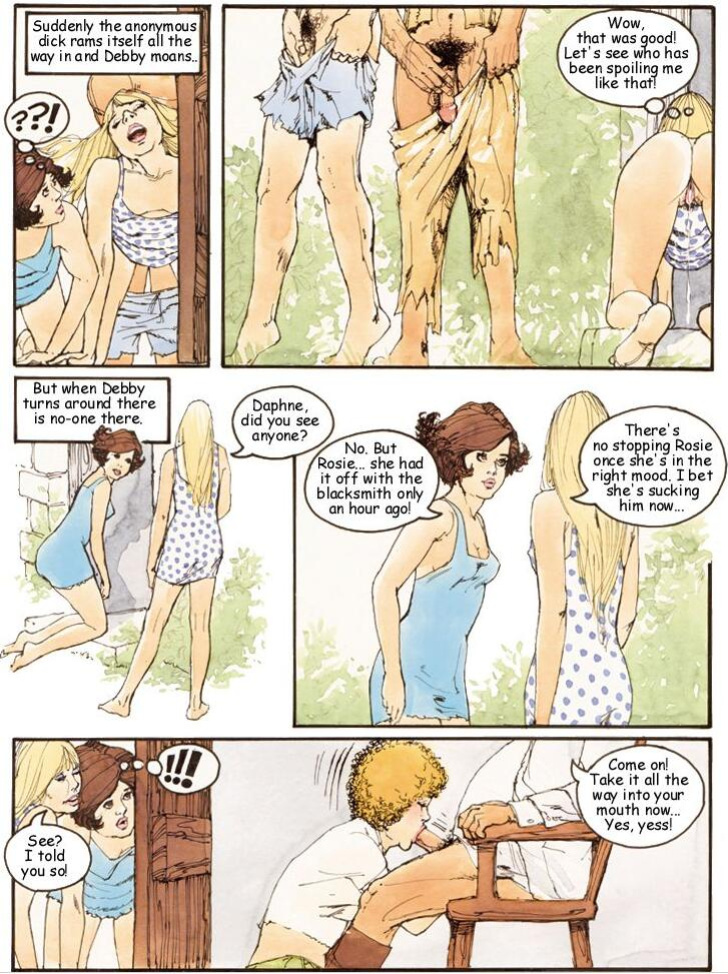 The Erotic Adventures Of Debby And Daphne