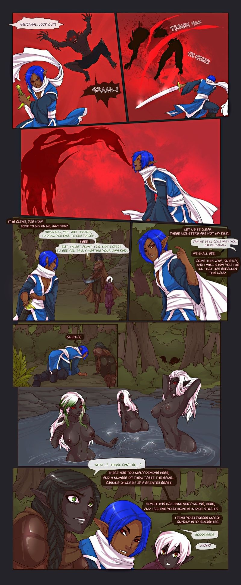 [Drowtales.com - Daydream 2] Chapter 14. Velcahal Returns