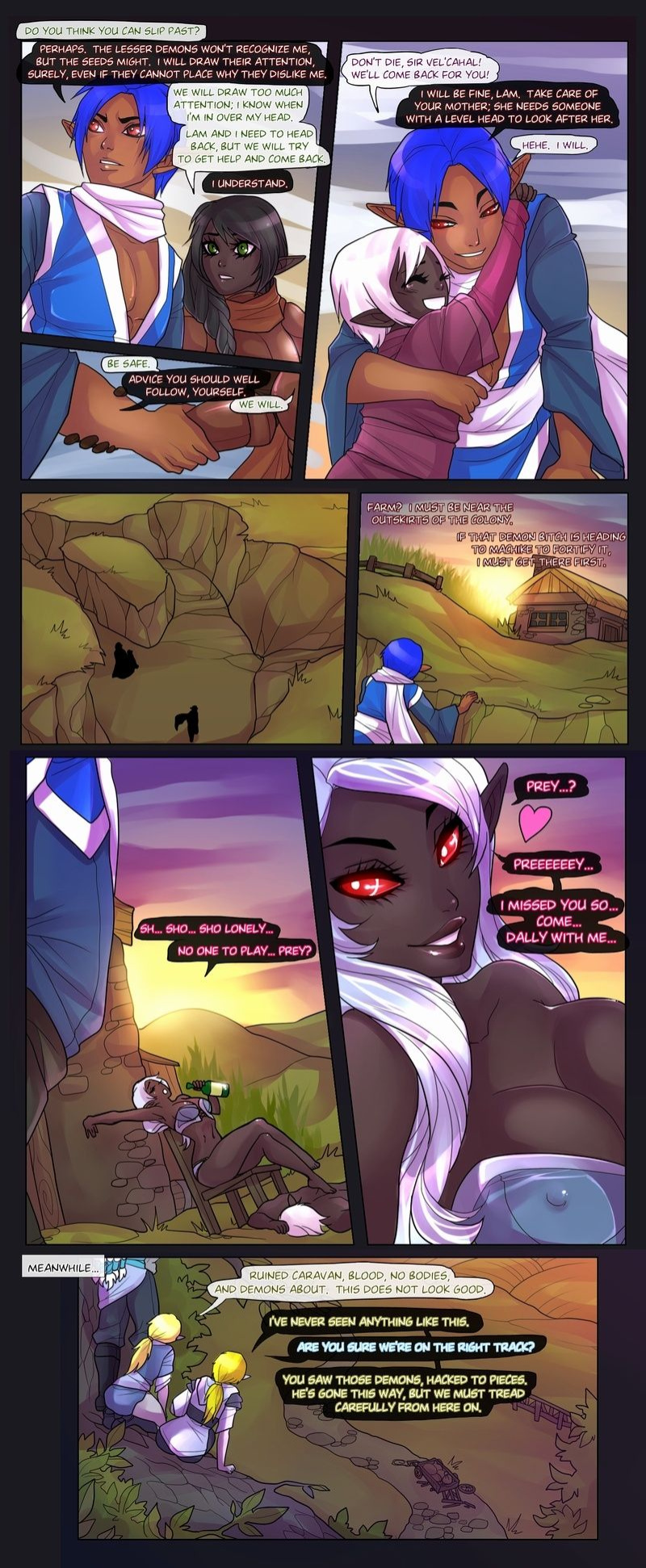 [Drowtales.com - Daydream 2] Chapter 14. Velcahal Returns