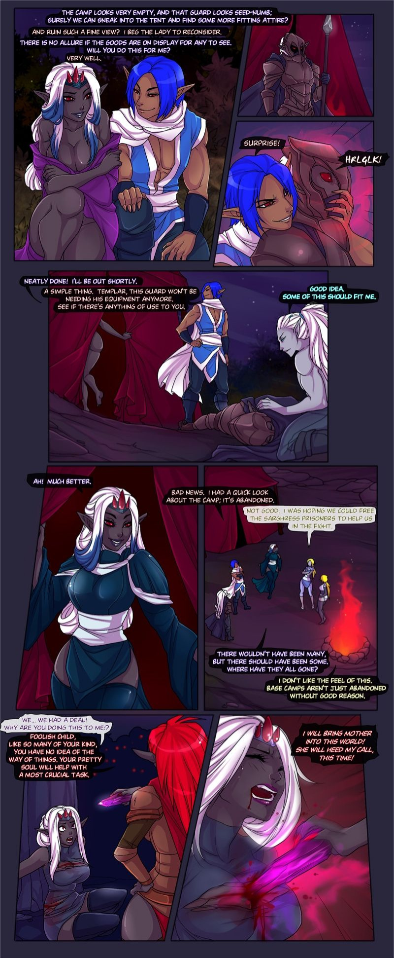 [Drowtales.com - Daydream 2] Chapter 14. Velcahal Returns