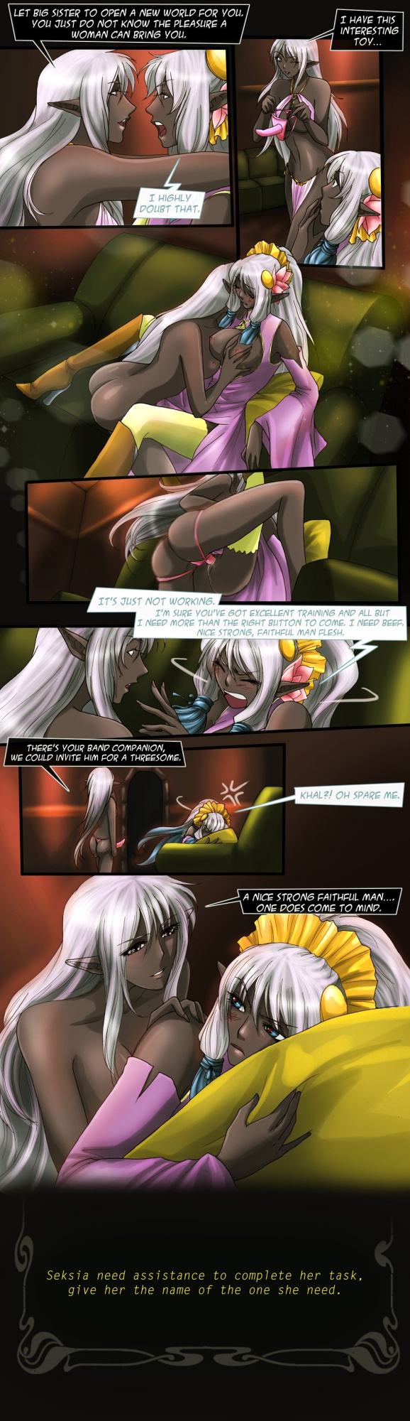 [Drowtales.com - Daydream 2] Chapter 16. Seksia does Chel