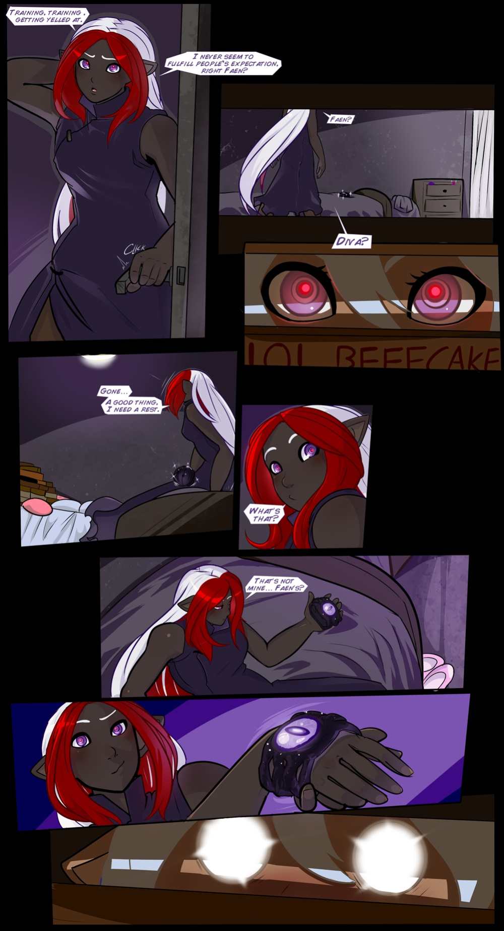 [Drowtales.com - Daydream 1] 0. Switching roles (remake)