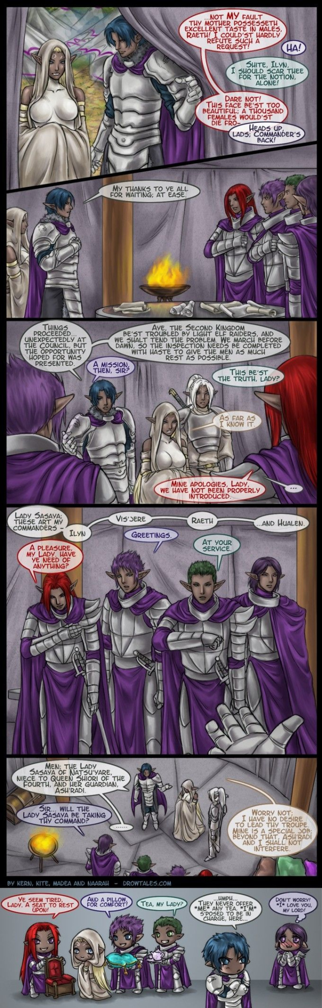 [Drowtales.com - Daydream 2] Chapter 8. Goddess' knight