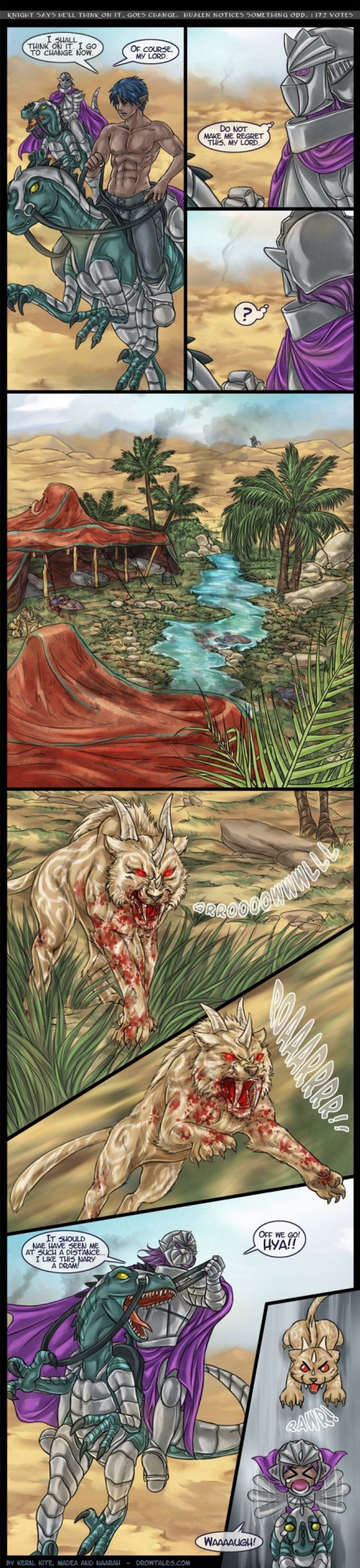 [Drowtales.com - Daydream 2] Chapter 8. Goddess' knight
