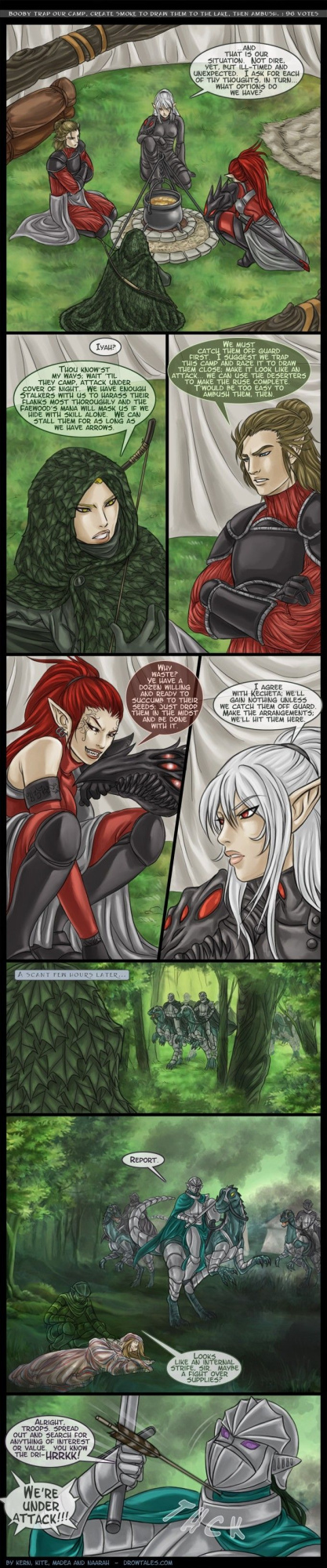 [Drowtales.com - Daydream 2] Chapter 8. Goddess' knight
