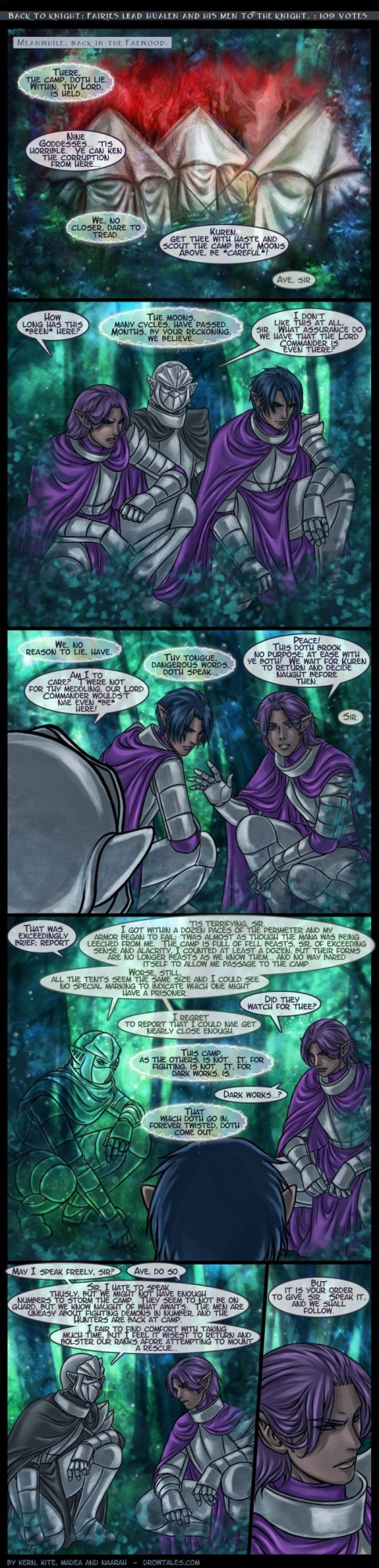 [Drowtales.com - Daydream 2] Chapter 8. Goddess' knight