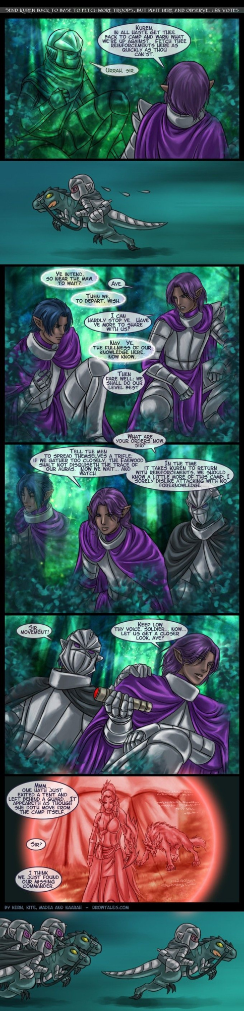 [Drowtales.com - Daydream 2] Chapter 8. Goddess' knight