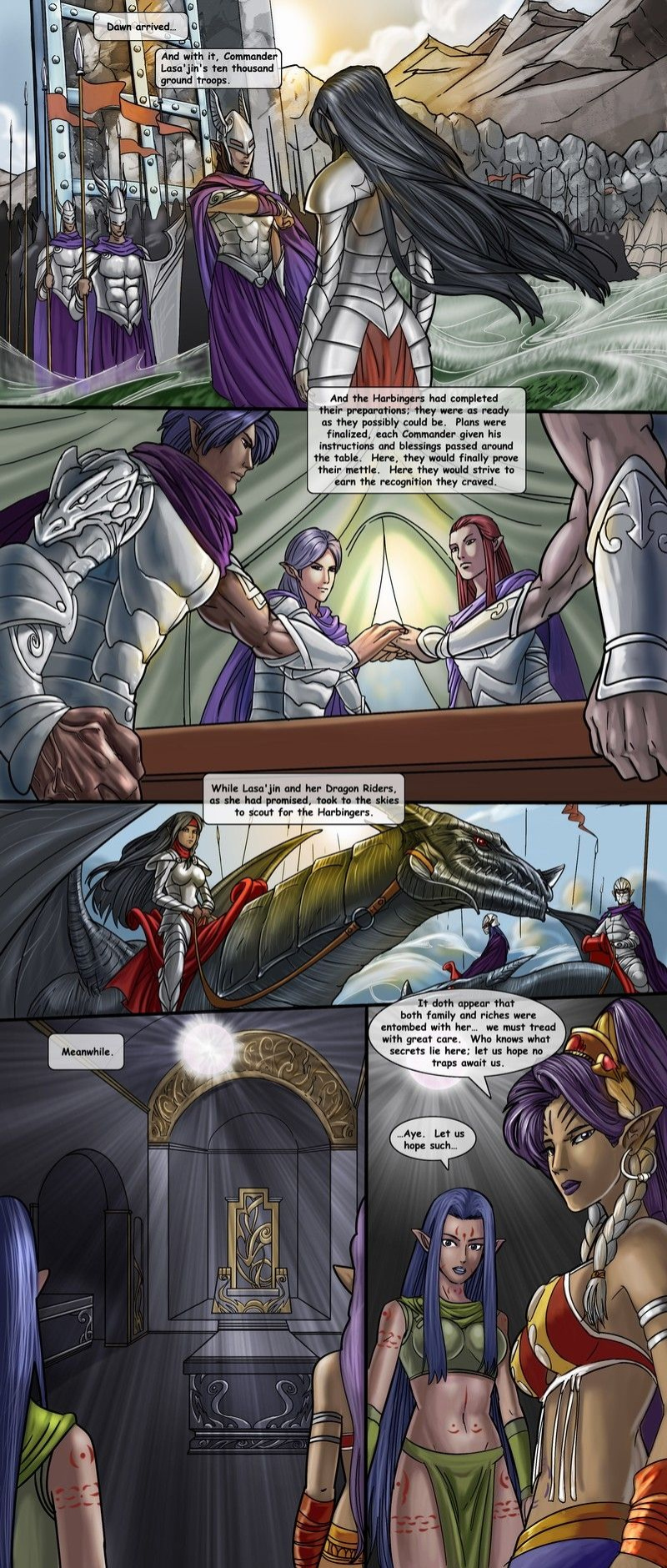 [Drowtales.com - Daydream 2] Chapter 8. Goddess' knight