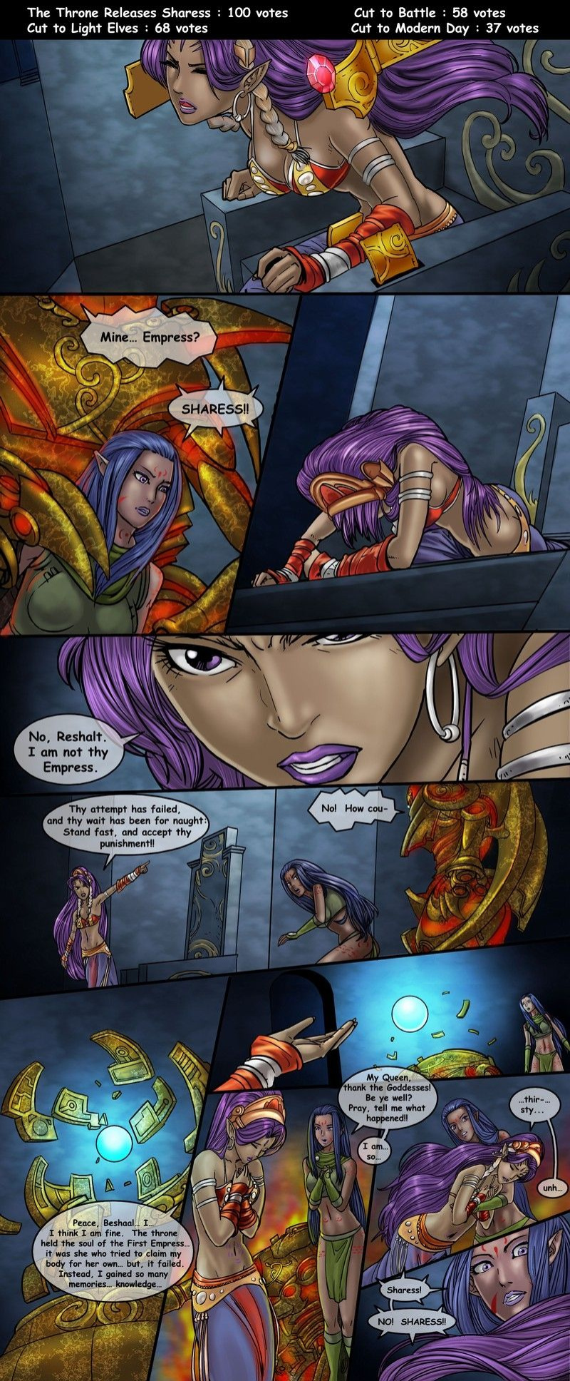 [Drowtales.com - Daydream 2] Chapter 8. Goddess' knight
