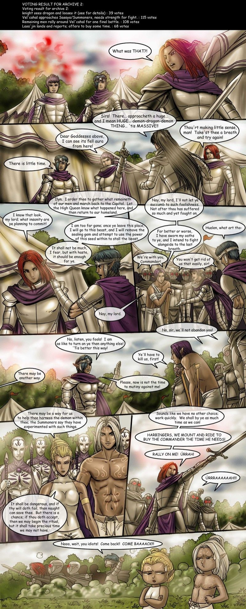 [Drowtales.com - Daydream 2] Chapter 8. Goddess' knight