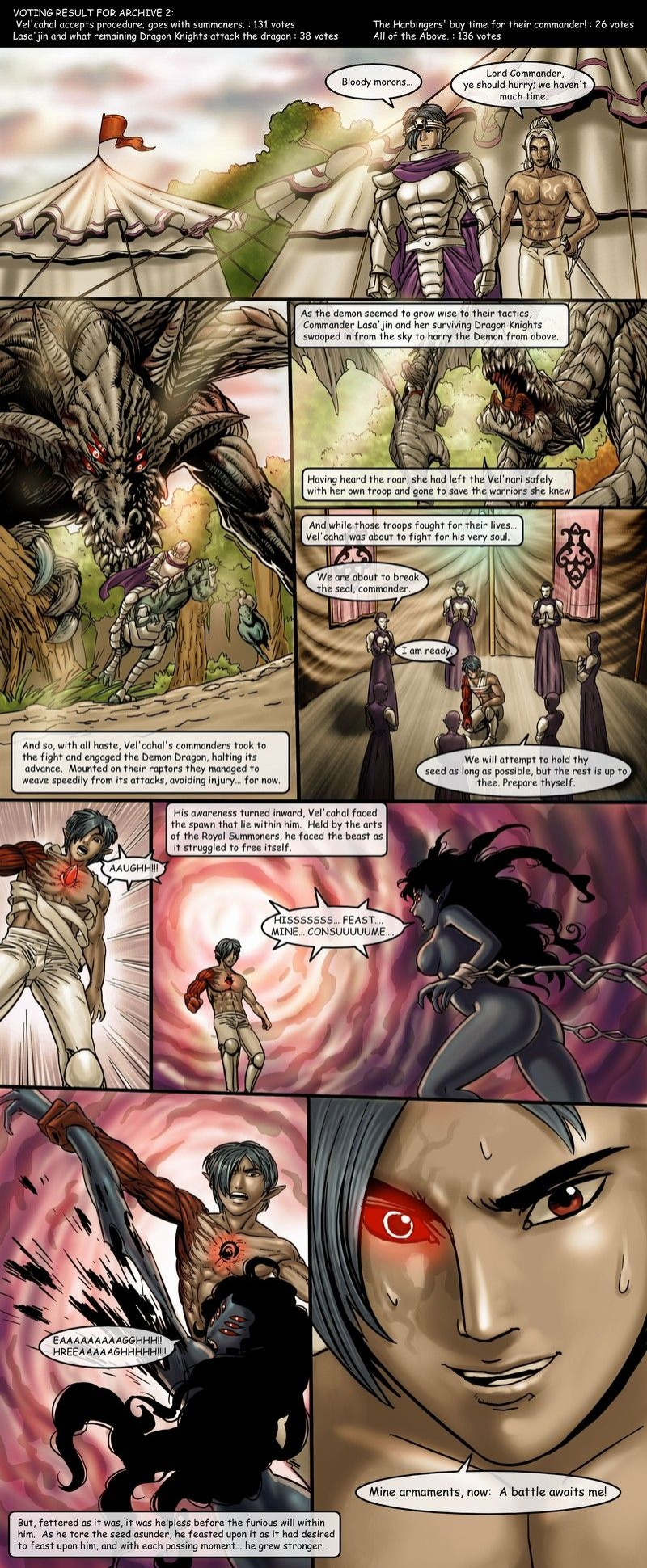 [Drowtales.com - Daydream 2] Chapter 8. Goddess' knight