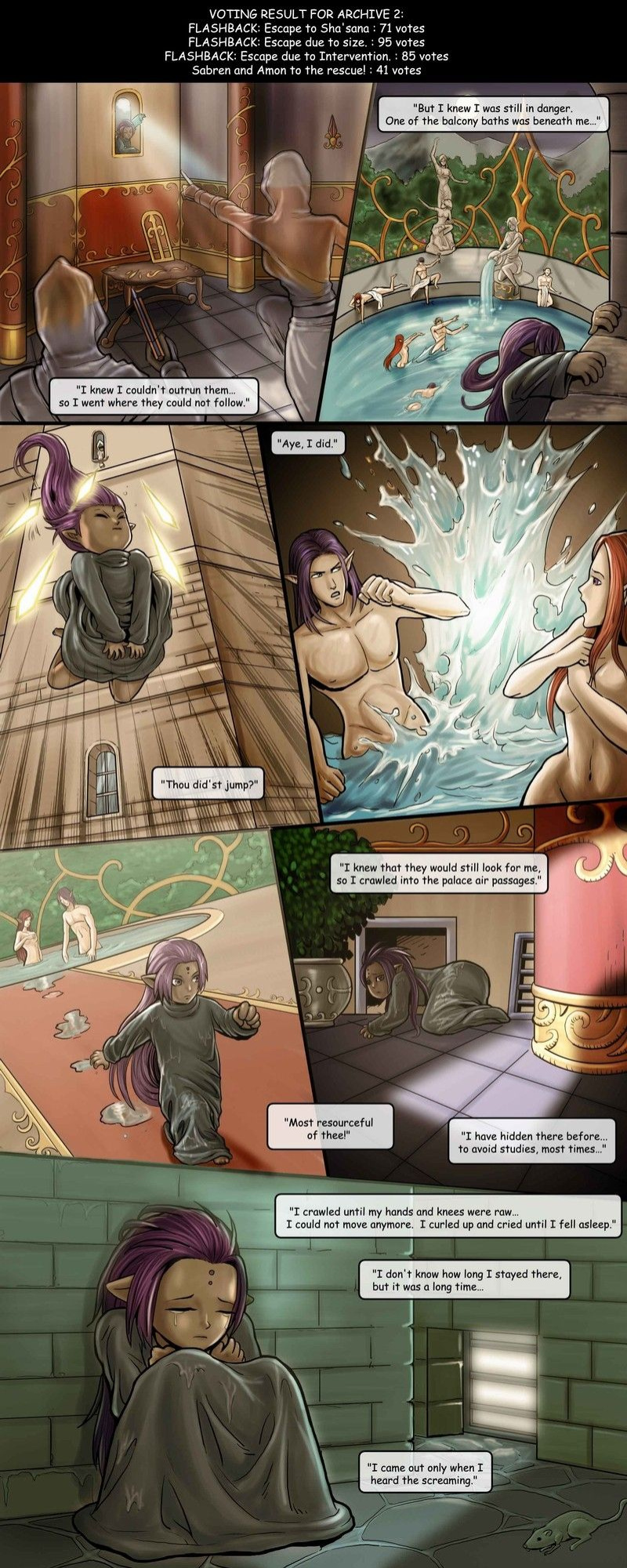 [Drowtales.com - Daydream 2] Chapter 8. Goddess' knight