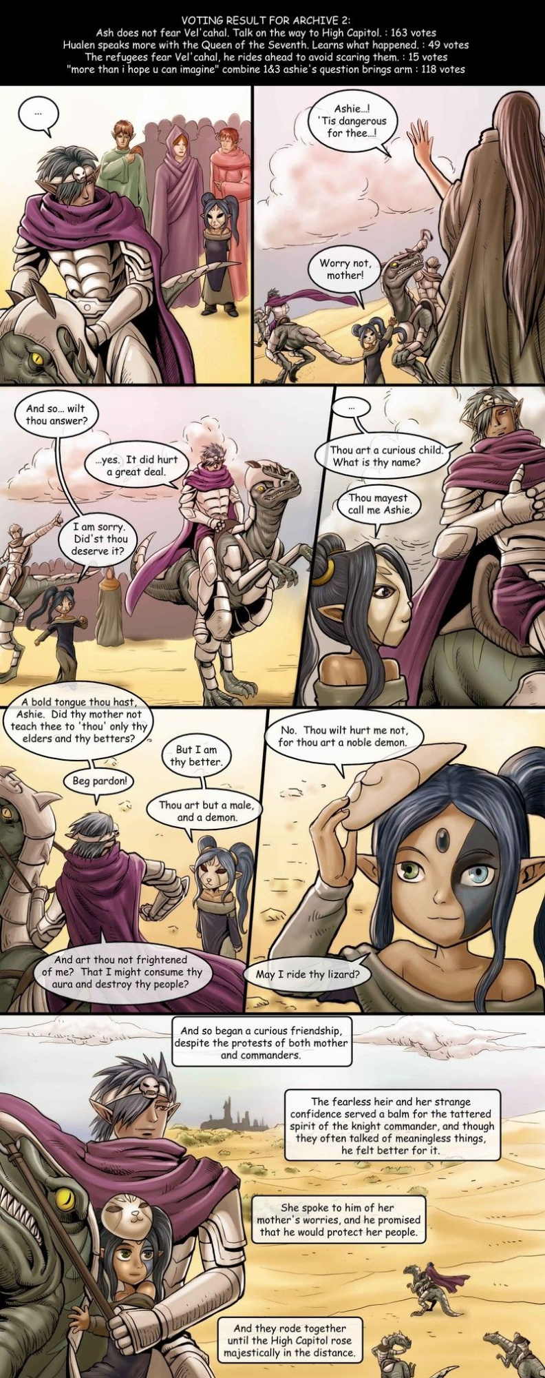 [Drowtales.com - Daydream 2] Chapter 8. Goddess' knight