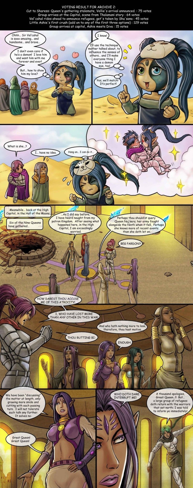 [Drowtales.com - Daydream 2] Chapter 8. Goddess' knight