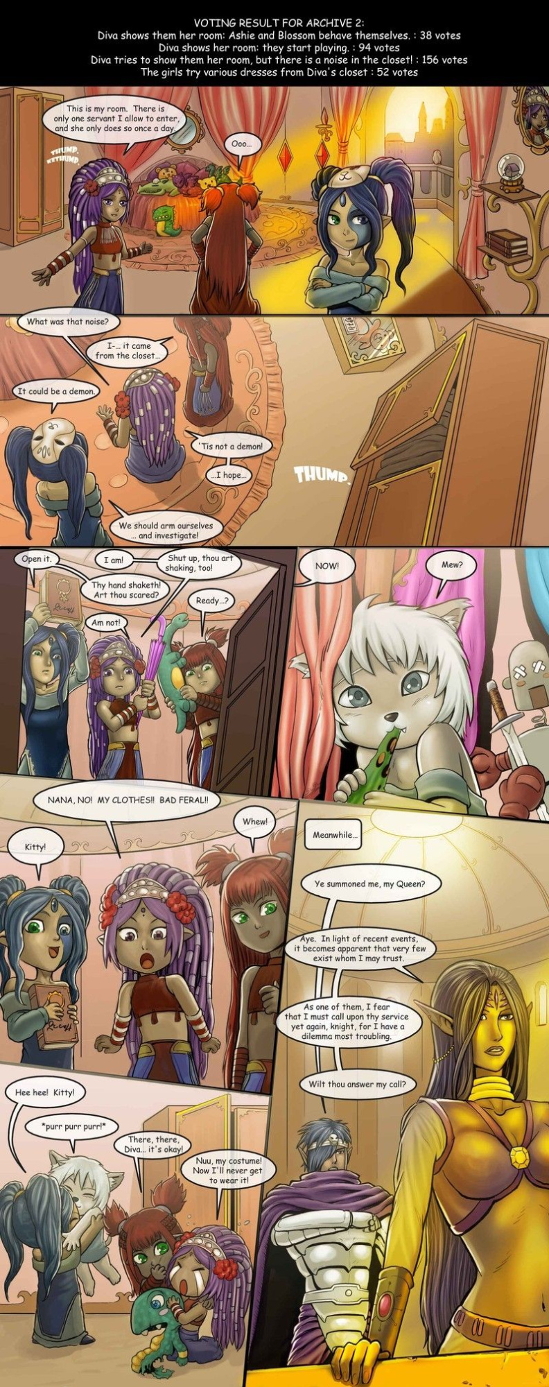 [Drowtales.com - Daydream 2] Chapter 8. Goddess' knight
