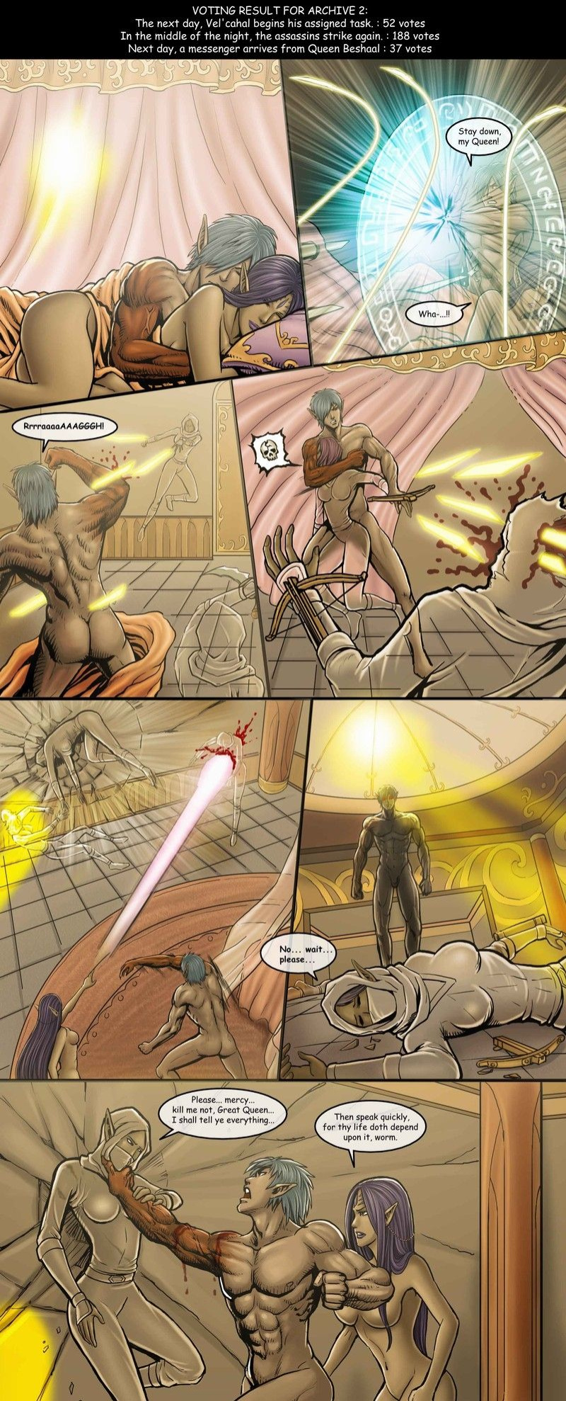 [Drowtales.com - Daydream 2] Chapter 8. Goddess' knight