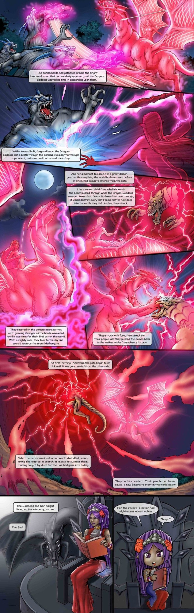 [Drowtales.com - Daydream 2] Chapter 8. Goddess' knight