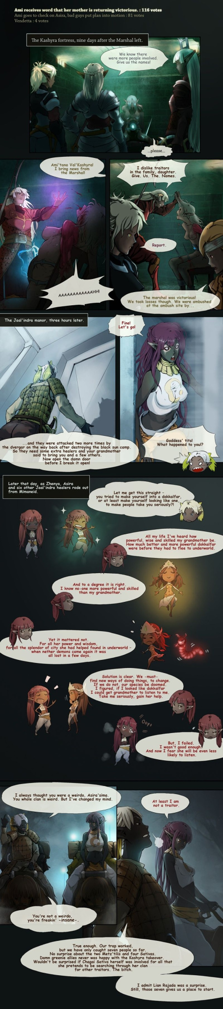 [Drowtales.com - Daydream 2] Chapter 10. Origin of the Jaal'darya
