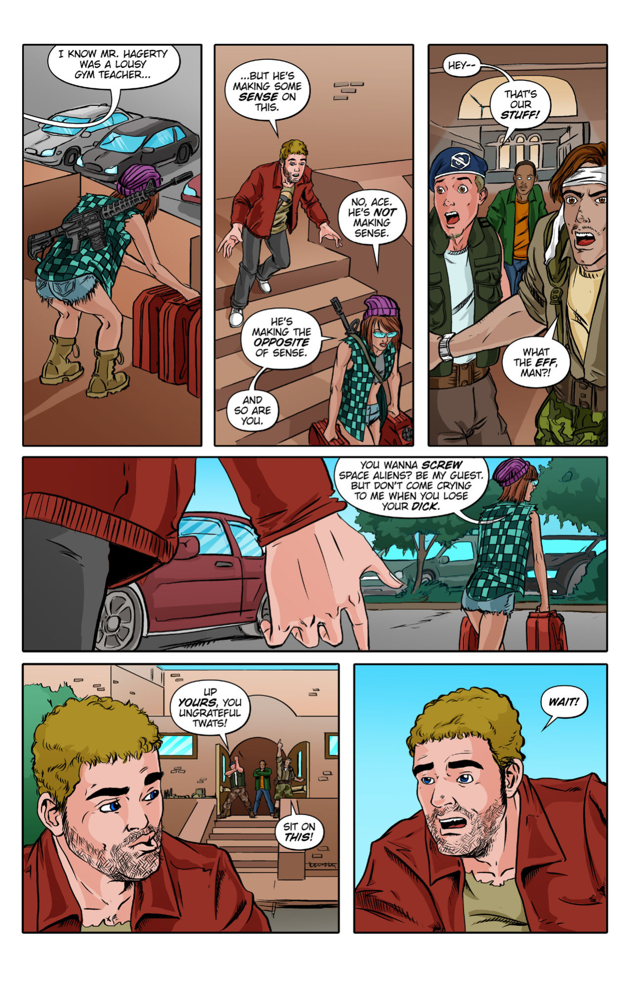 Lesbian Zombies From Outer Space #4