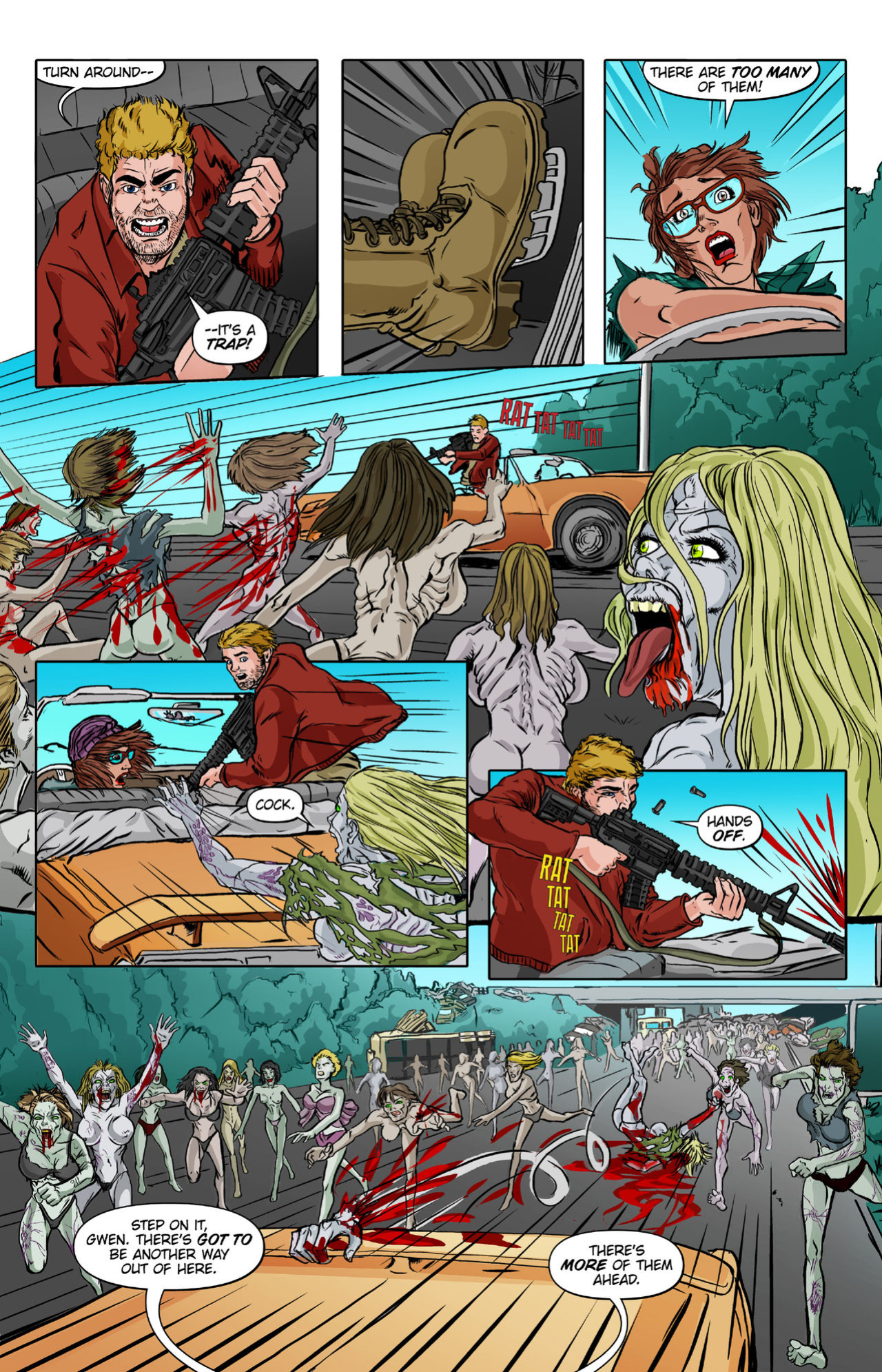 Lesbian Zombies From Outer Space #4