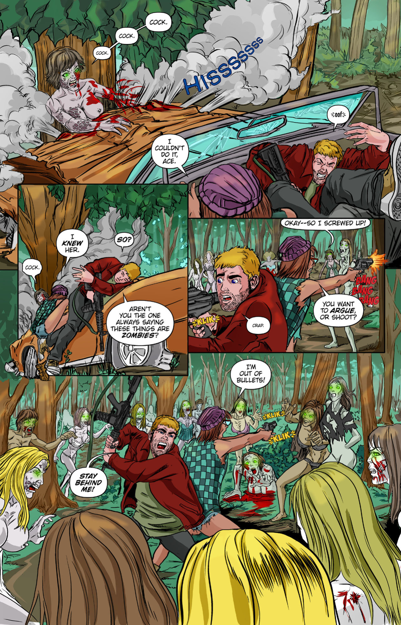 Lesbian Zombies From Outer Space #4