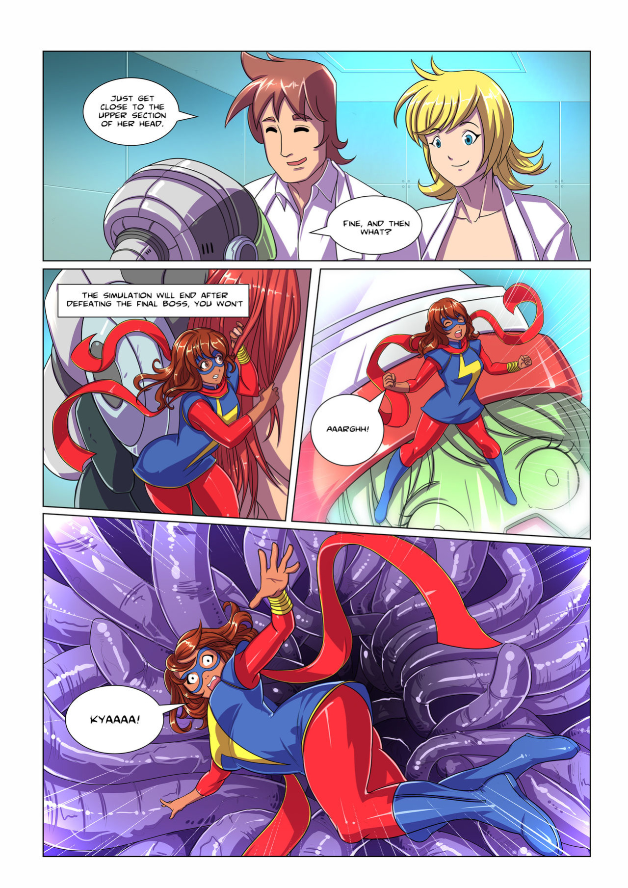 (Bokuman) Virtual Nightmare (Ms Marvel) -COMPLETE-